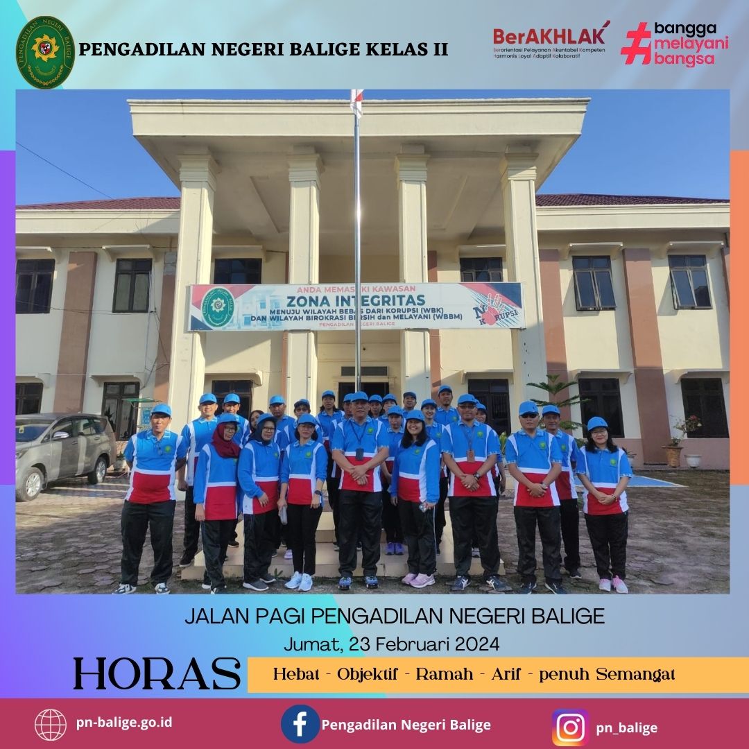 JALAN PAGI PENGADILAN NEGERI BALIGE